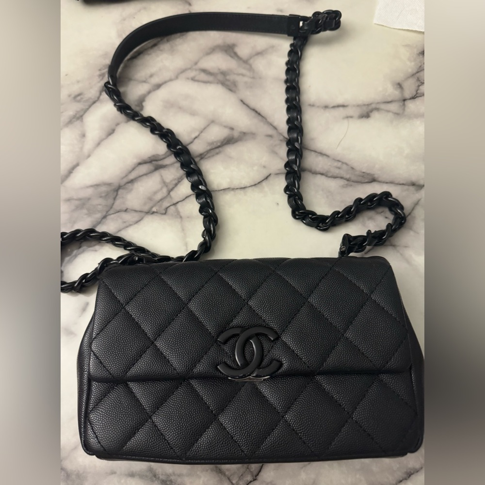 Black Chanel 19 Crossbody Bag